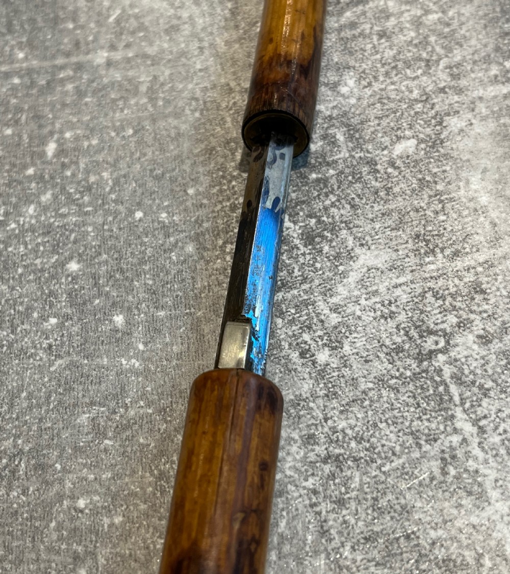Late 19th Century Malacca Sword Stick with Antler Handle View IV