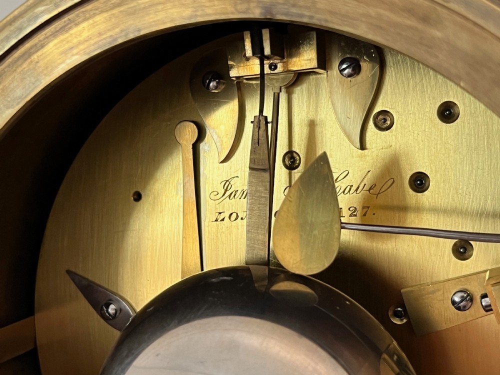 English Bracket or Mantel Clock by James McCabe, Royal Exchange, London 1850  View VI