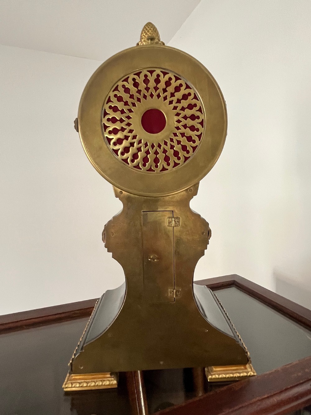 English Bracket or Mantel Clock by James McCabe, Royal Exchange, London 1850  View XII