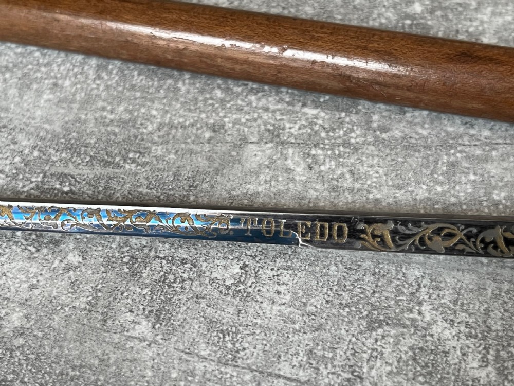 Victorian Malacca Sword Stick with Toledo Blade View IV