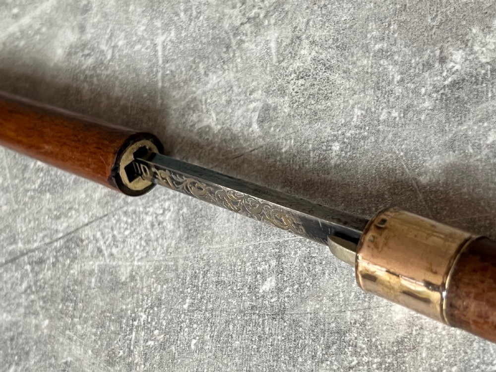 Victorian Malacca Sword Stick with Toledo Blade View VIII