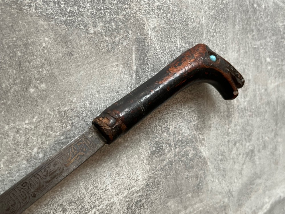 Early 20th Century Egyptian? Indian? Sword Stick View VI