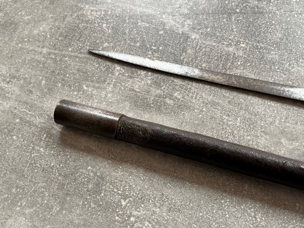 Early 20th Century Egyptian? Indian? Sword Stick View IX