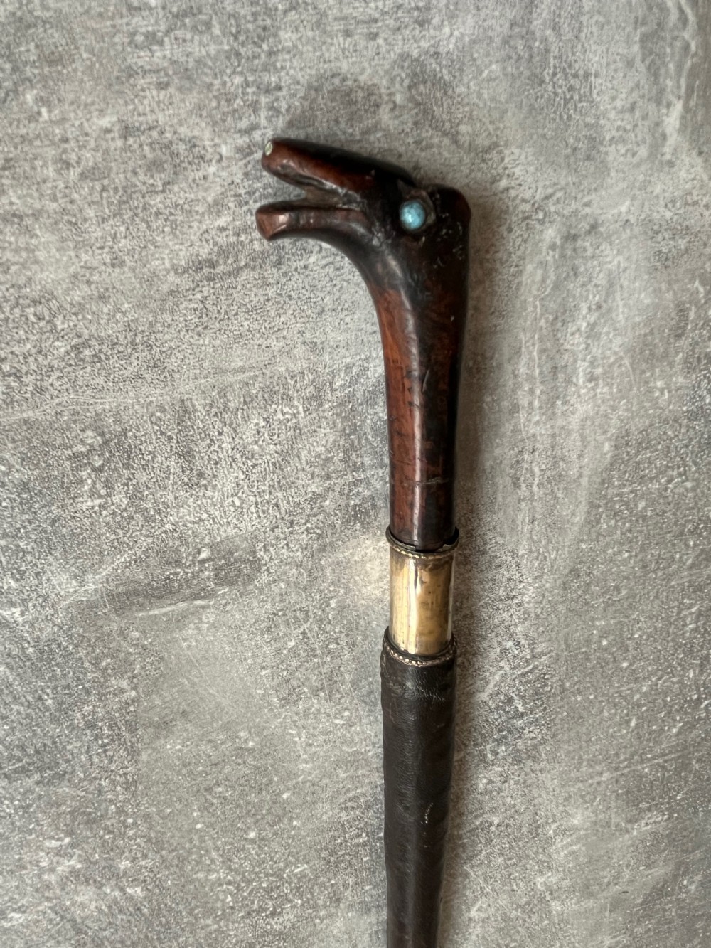 Early 20th Century Egyptian? Indian? Sword Stick View XIII