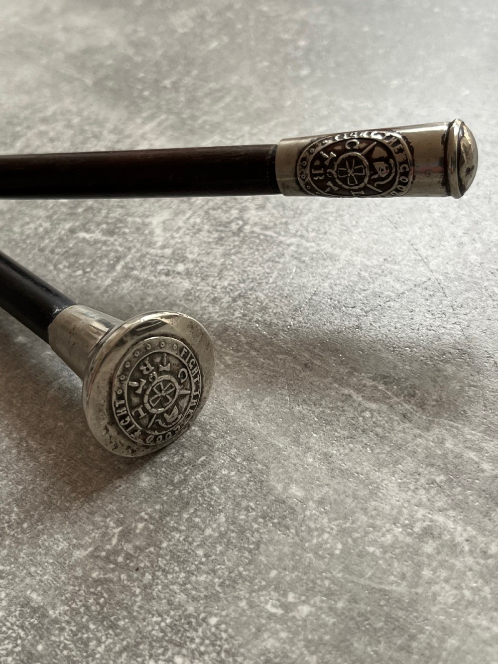 Pair of Swagger Sticks - Christian Boys League View X