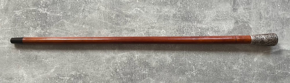 Silver Mounted Malacca Sword Stick View XV