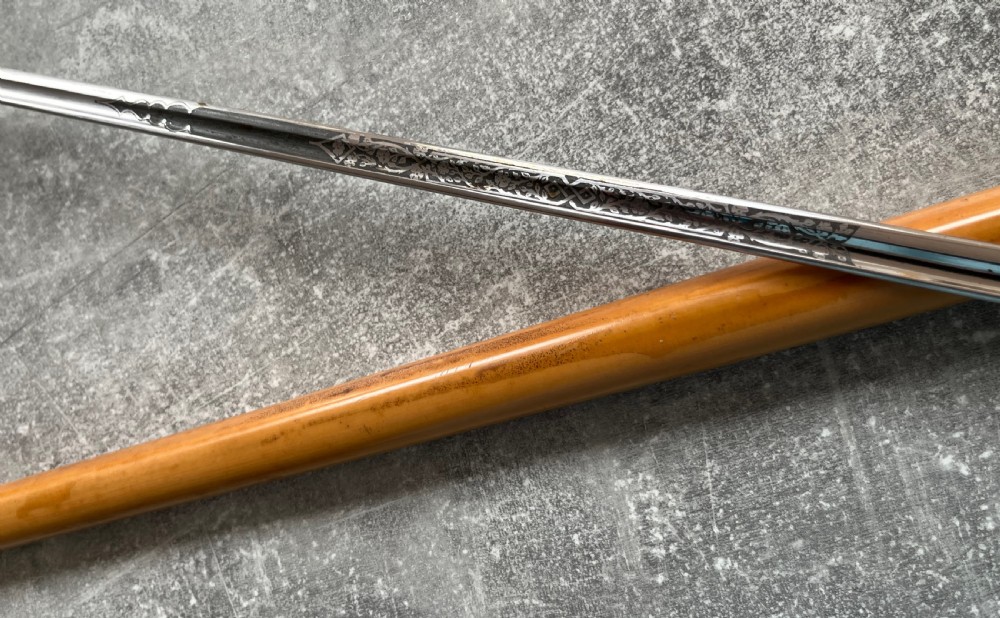 Malacca Sword Stick with Silver Collar & Wilkinson Blade View VI
