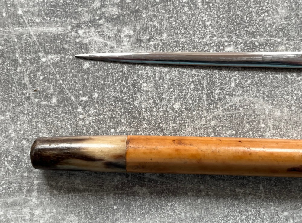 Malacca Sword Stick with Silver Collar & Wilkinson Blade View IX