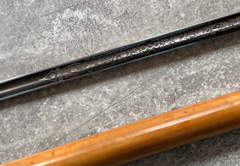 Malacca Sword Stick with Silver Collar & Wilkinson Blade View X