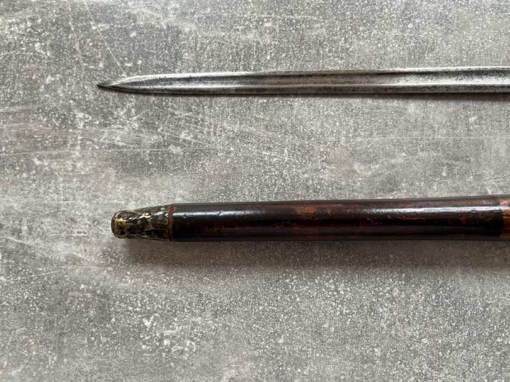 Victorian Malacca Sword Stick with Fullered Blade View V