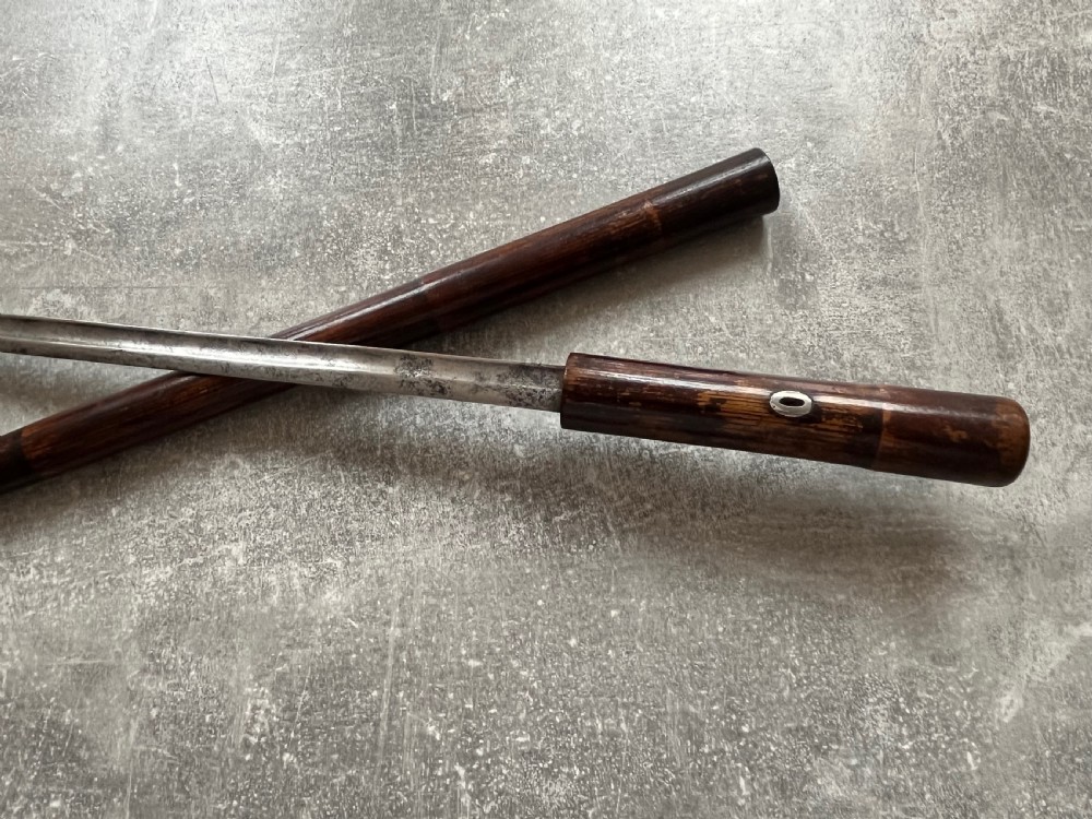 Victorian Malacca Sword Stick with Fullered Blade View VIII