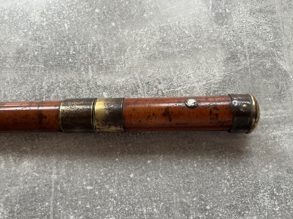 Heavy Steel Banded Malacca Sword Stick View XIII