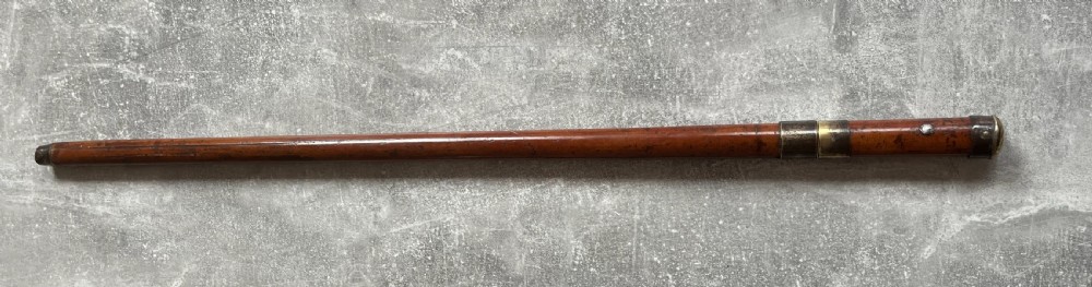 Heavy Steel Banded Malacca Sword Stick View XV