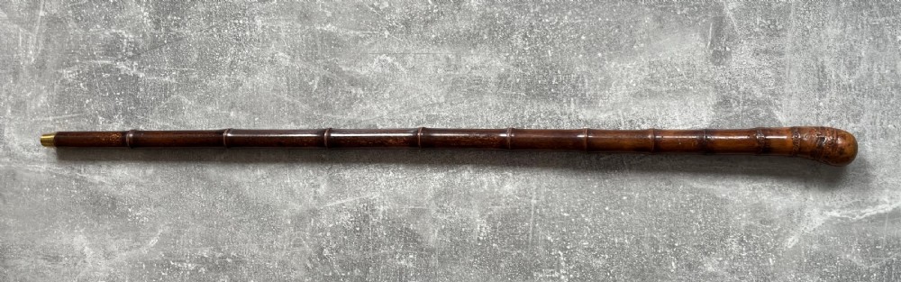 Turn of the Century Bamboo Sword Stick View XV