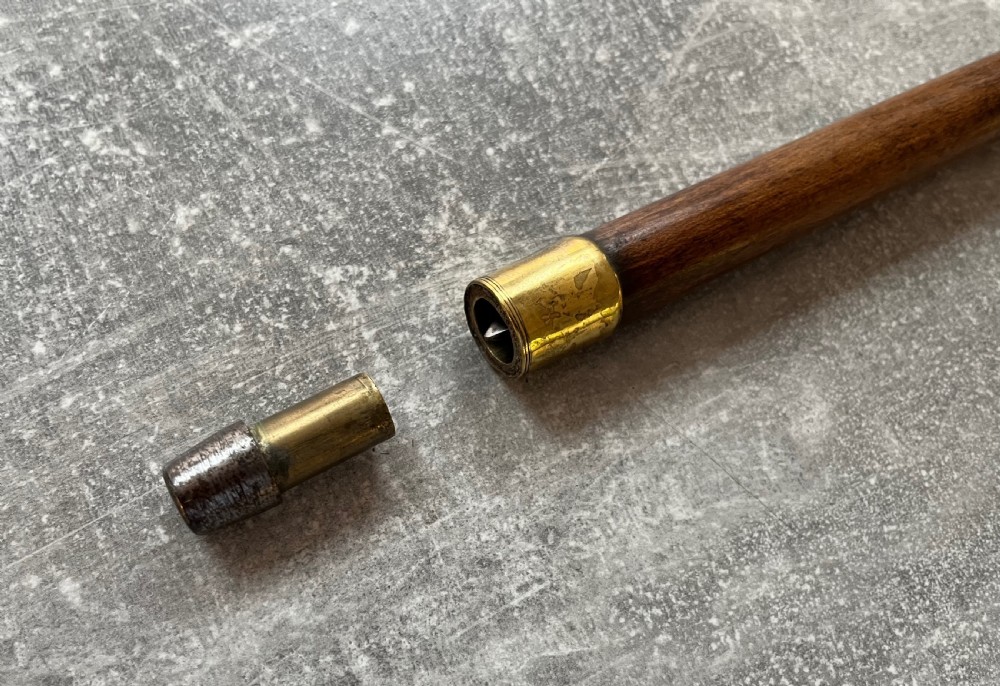 Edwardian Ash Propelling Dagger Stick View VII