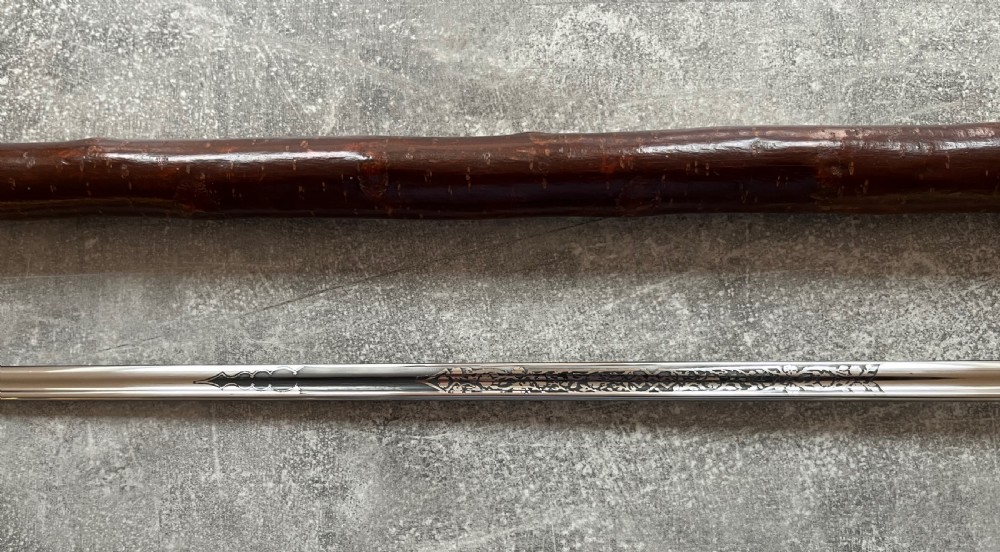 Cherrywood Sword Stick with Wilkinson Blade View XI