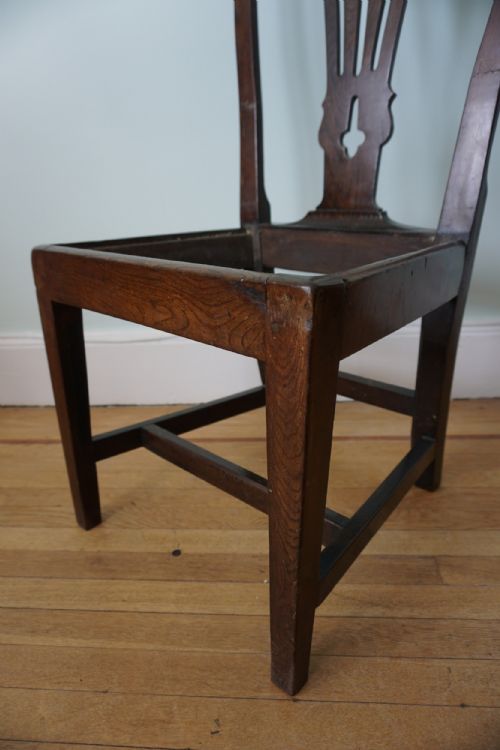 AN UNUSUAL 18TH CENTURY SCOTS LABURNUM SIDE CHAIR C1770 - ADDITIONAL PHOTO 2
