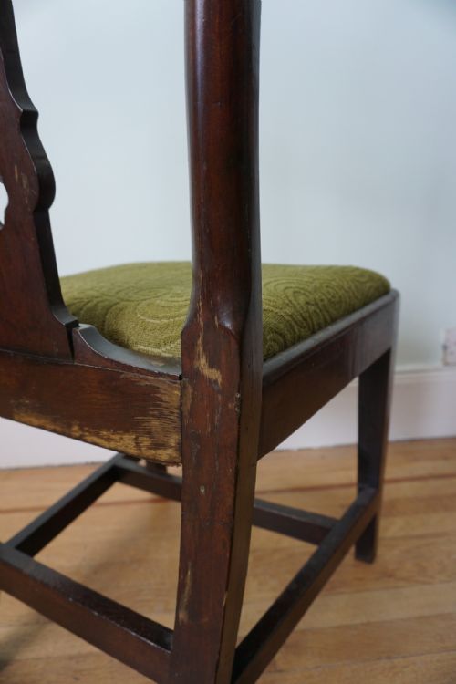 AN UNUSUAL 18TH CENTURY SCOTS LABURNUM SIDE CHAIR C1770 - ADDITIONAL PHOTO 3