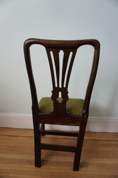 AN UNUSUAL 18TH CENTURY SCOTS LABURNUM SIDE CHAIR C1770 - ADDITIONAL PHOTO 5