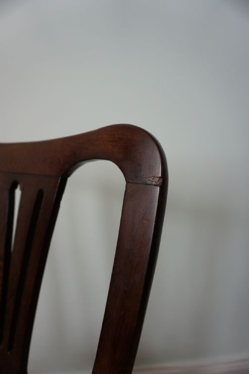 AN UNUSUAL 18TH CENTURY SCOTS LABURNUM SIDE CHAIR C1770 - ADDITIONAL PHOTO 6