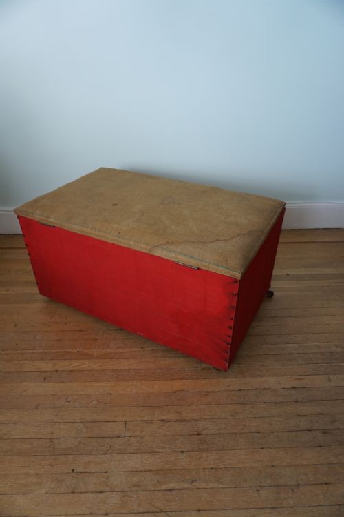 AN EDWARDIAN OTTOMAN C1900 - ADDITIONAL PHOTO 4