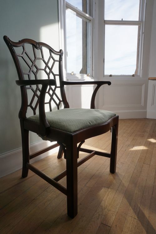 a 'chinese chippendale' style carved mahogany chair fourth quarter 19th century - CATEGORY: ANTIQUE CHAIRS - DATED 19TH CENTURY