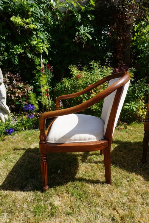 A PAIR OF 19TH CENTURY ANGLOINDIAN BERGERE ARMCHAIRS - ADDITIONAL PHOTO 5