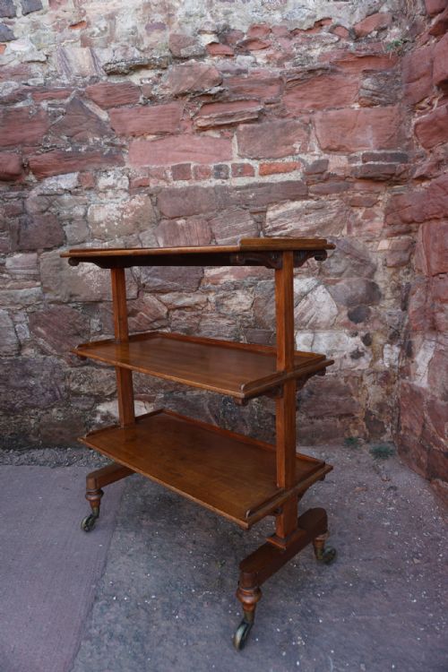 a george iv mahogany dinner wagon in the manner of gillows - CATEGORY: ANTIQUE FURNITURE - DATED REGENCY