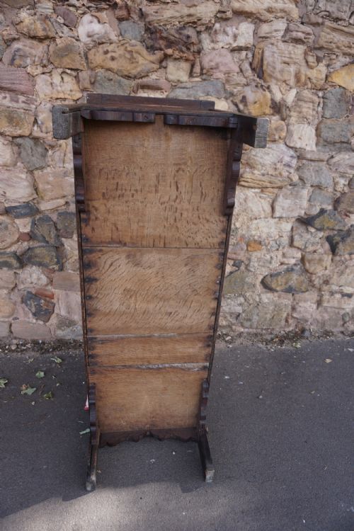 AN ENGLISH CIVIL WAR PERIOD OAK JOINED COFFER C16301650 SOMERSET WEST COUNTRY - ADDITIONAL PHOTO 5