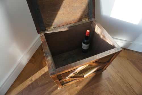 AN AESTHETIC MOVEMENT WALNUT SARCOPAGUSSHAPED COAL BOX OR CELLARET BY HOLLAND SONS OR SIMILAR 1880S - ADDITIONAL PHOTO 7
