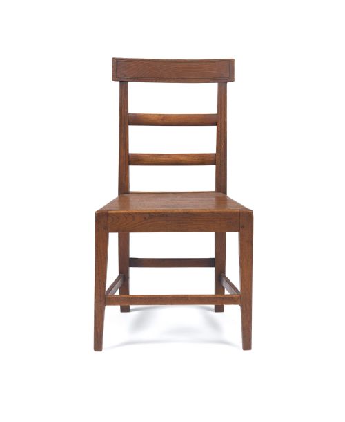 A SOLID ELM AND WYCH ELM SIDE CHAIR WEST COAST OF SCOTLAND C1820 - ADDITIONAL PHOTO 1