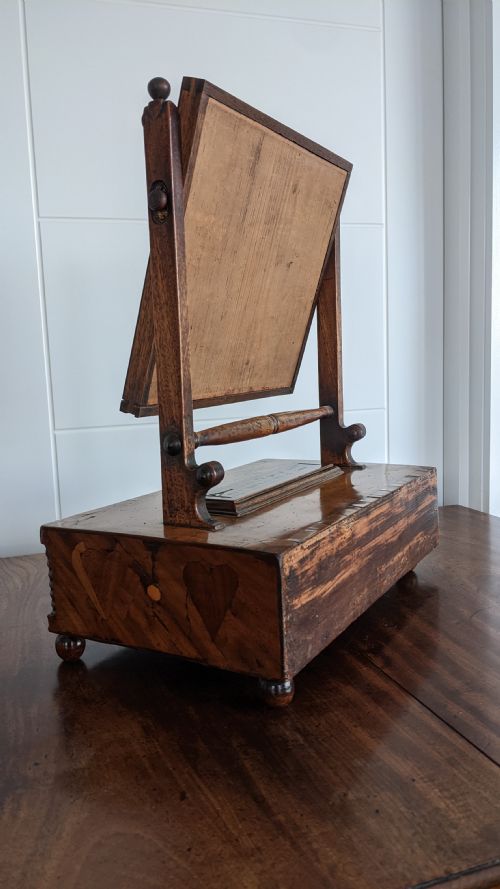 A UNIQUE SCOTTISH VERNACULAR TOILET MIRROR C1830S - ADDITIONAL PHOTO 11