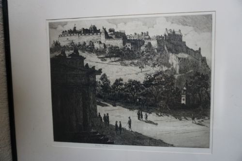 ANDREW HEALEY HISLOP BRITISH 18871954 'EDINBURGH CASTLE' - ADDITIONAL PHOTO 1