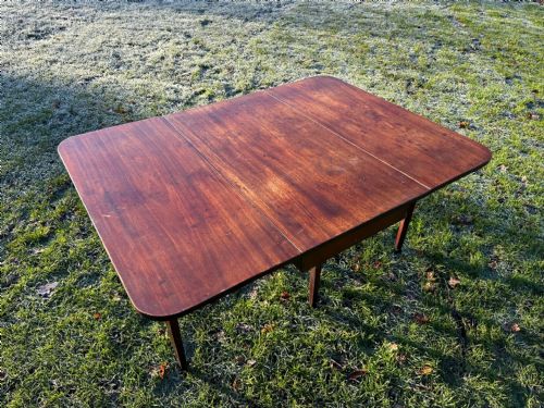 A SCOTTISH GEORGE III SOLID MAHOGANY DINING TABLE EDINBURGH C1805 - ADDITIONAL PHOTO 5
