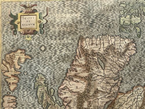 GERARD MERCATOR FLEMISH 15121594 A MAP OF THE NORTH OF SCOTLAND PRINTED C1683 - ADDITIONAL PHOTO 1