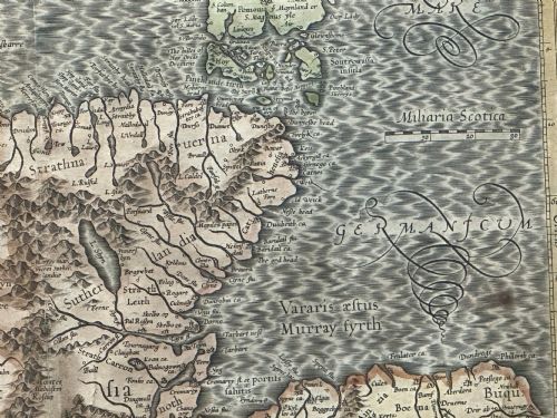 GERARD MERCATOR FLEMISH 15121594 A MAP OF THE NORTH OF SCOTLAND PRINTED C1683 - ADDITIONAL PHOTO 4