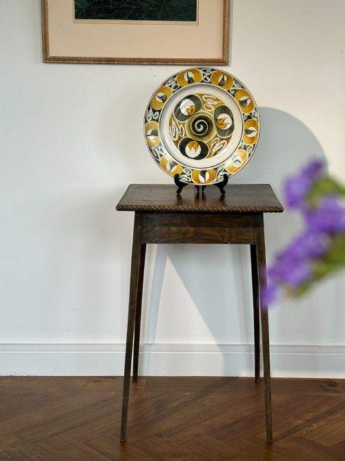 AN ARTS AND CRAFTS GREEN ASH 'SPIDER LEG' TABLE IN THE MANNER OF LIBERTY OF LONDON C1900 - ADDITIONAL PHOTO 3