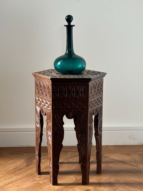 a rare scottish chipcarved oak table by mcivor and allan casteltown caithness c1900 - CATEGORY: ANTIQUE TABLES - DATED 1900