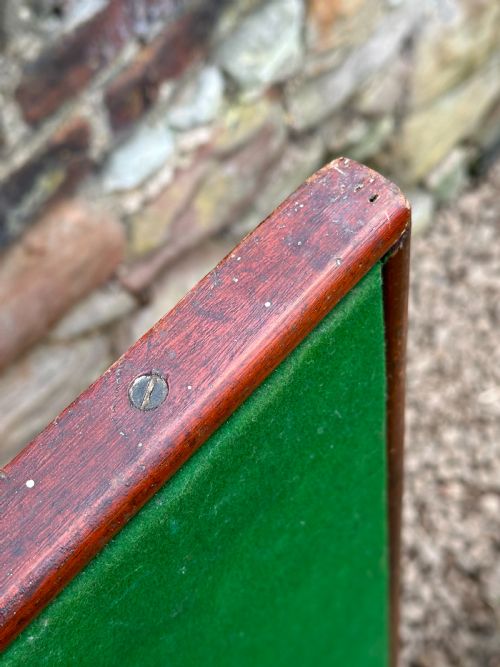 A VICTORIAN MAHOGANY FRAMED CLUB NOTICE BOARD LATE 19TH CENTURY - ADDITIONAL PHOTO 3