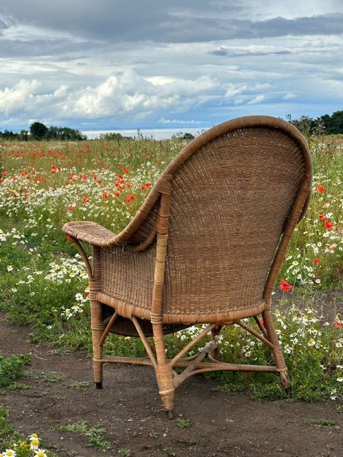 AN EARLY DRYAD ARMCHAIR DESIGNED BY BENJAMIN FLETCHER LEICESTER C1910 - ADDITIONAL PHOTO 6