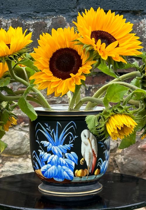 an ice pail in the manner of dr christopher dresser attributed to minton c1860s - CATEGORY: ANTIQUE CERAMICS - DATED 19TH CENTURY