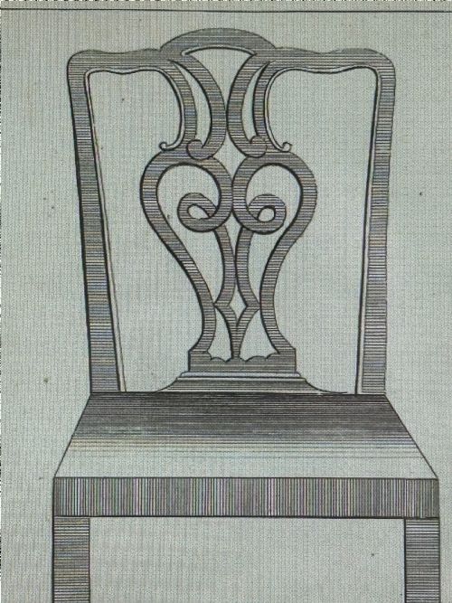 A SCOTTISH GEORGE III MAHOGANY SIDE CHAIR THIRD QUARTER 18TH CENTURY - ADDITIONAL PHOTO 1