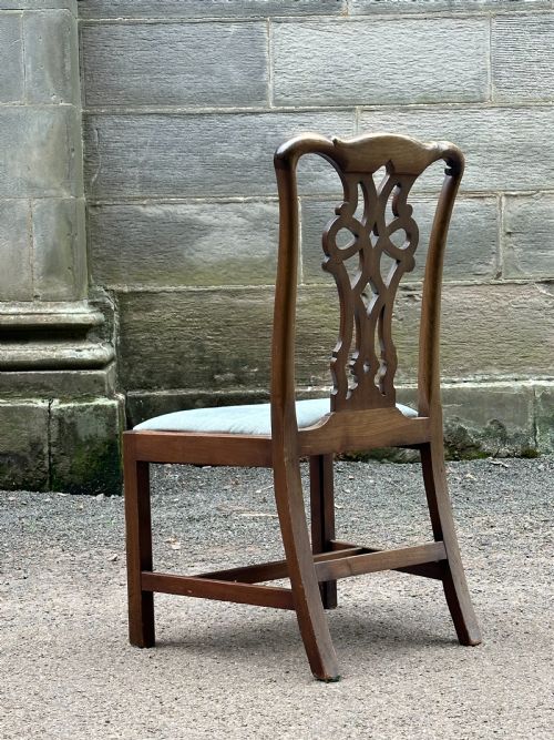 A SCOTTISH GEORGE III MAHOGANY SIDE CHAIR THIRD QUARTER 18TH CENTURY - ADDITIONAL PHOTO 5