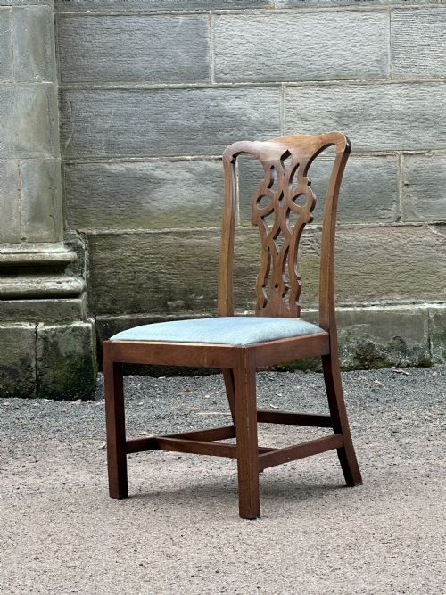 A SCOTTISH GEORGE III MAHOGANY SIDE CHAIR THIRD QUARTER 18TH CENTURY - ADDITIONAL PHOTO 6
