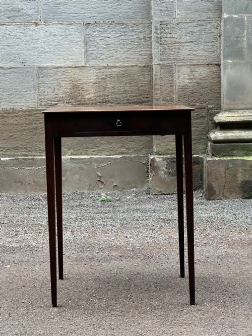 A SCOTTISH GEORGE III MAHOGANY 'SPIDER LEG' SIDE TABLE EDINBURGH C1760 - ADDITIONAL PHOTO 5