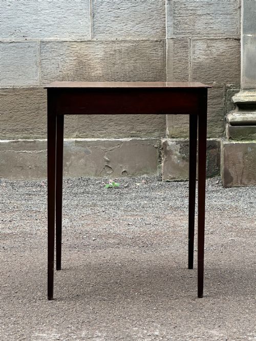 A SCOTTISH GEORGE III MAHOGANY 'SPIDER LEG' SIDE TABLE EDINBURGH C1760 - ADDITIONAL PHOTO 6