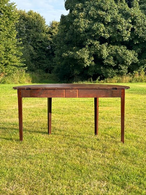 A GEORGE III MAHOGANY HUNT OR POSSIBLY CAMPAIGN TABLE EDINBURGH C1780 - ADDITIONAL PHOTO 11
