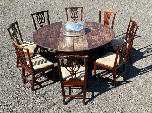 A LARGE CHARLES II OAK GATELEG TABLE POSSIBLY SCOTTISH FINAL QUARTER 17TH CENTURY - ADDITIONAL PHOTO 3