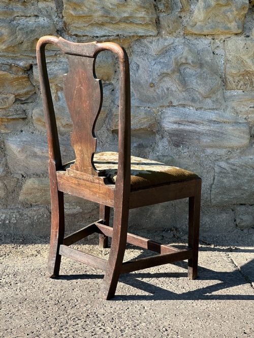 A SCOTTISH GEORGE III ELM SIDE CHAIR THIRD QUARTER 18TH CENTURY - ADDITIONAL PHOTO 3