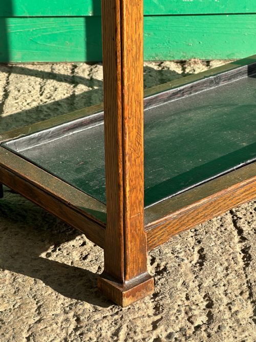 AN OAK STICK STAND WITH DETACHABLE LINER ATTRIBUTED TO WHYTOCK REID EDINBURGH 1920'S - ADDITIONAL PHOTO 2